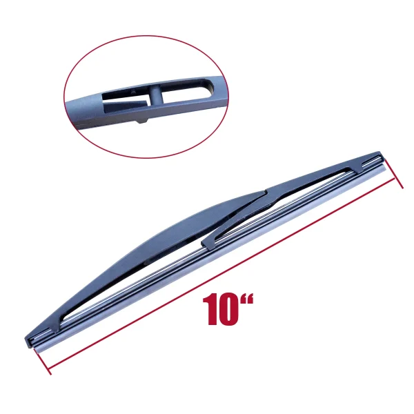 1PC Car Rear Wiper Blade 10" Windscreen Windshield Hybrid Auto Wipers Accessories - Image 2