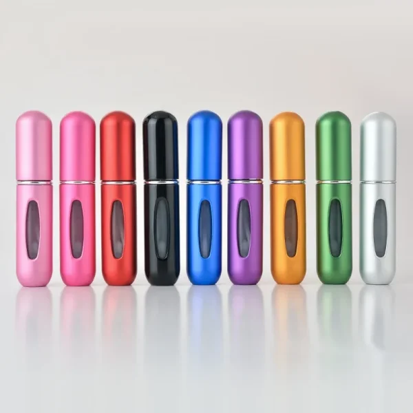 5/10/20PCS 5ml Portable Refillable Perfume Bottle With Spray Scent Pump Empty Cosmetic Container Mini Atomizer Bottle Travel - Image 4