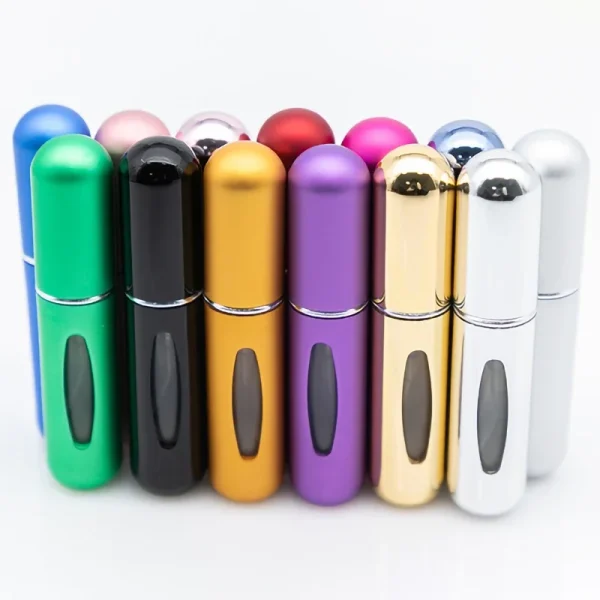 5/10/20PCS 5ml Portable Refillable Perfume Bottle With Spray Scent Pump Empty Cosmetic Container Mini Atomizer Bottle Travel - Image 5