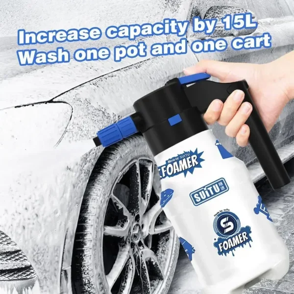 Electric car wash foam cannon pot - Image 2