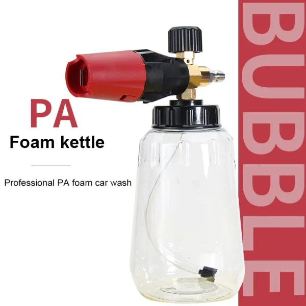 High-Pressure Foam Spray Can With Adjustable Big Mouth PA Cleaning Gun Car Washer Professional Foam