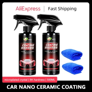 Premium Car Nano Ceramic Coating Car Accessories Maintenance Hydrophobic Layer Cleaning Detailing Automotive Polish Agent