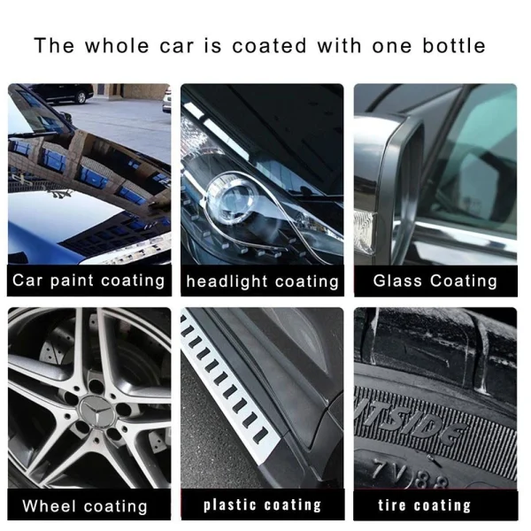 Premium Car Nano Ceramic Coating Car Accessories Maintenance Hydrophobic Layer Cleaning Detailing Automotive Polish Agent - Image 3