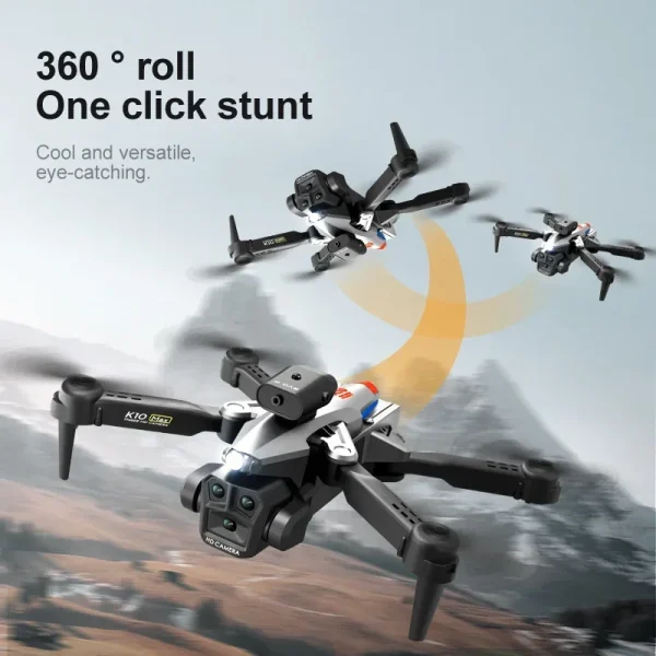 K10MAX Drone Professional 360° All-round Obstacle Avoidance 8K HD Triples Camera ESC Positioning Remotes FPV Drone - Image 4